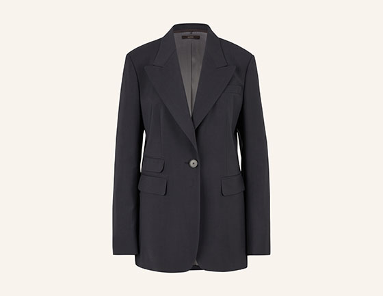 dunkelblauer Blazer