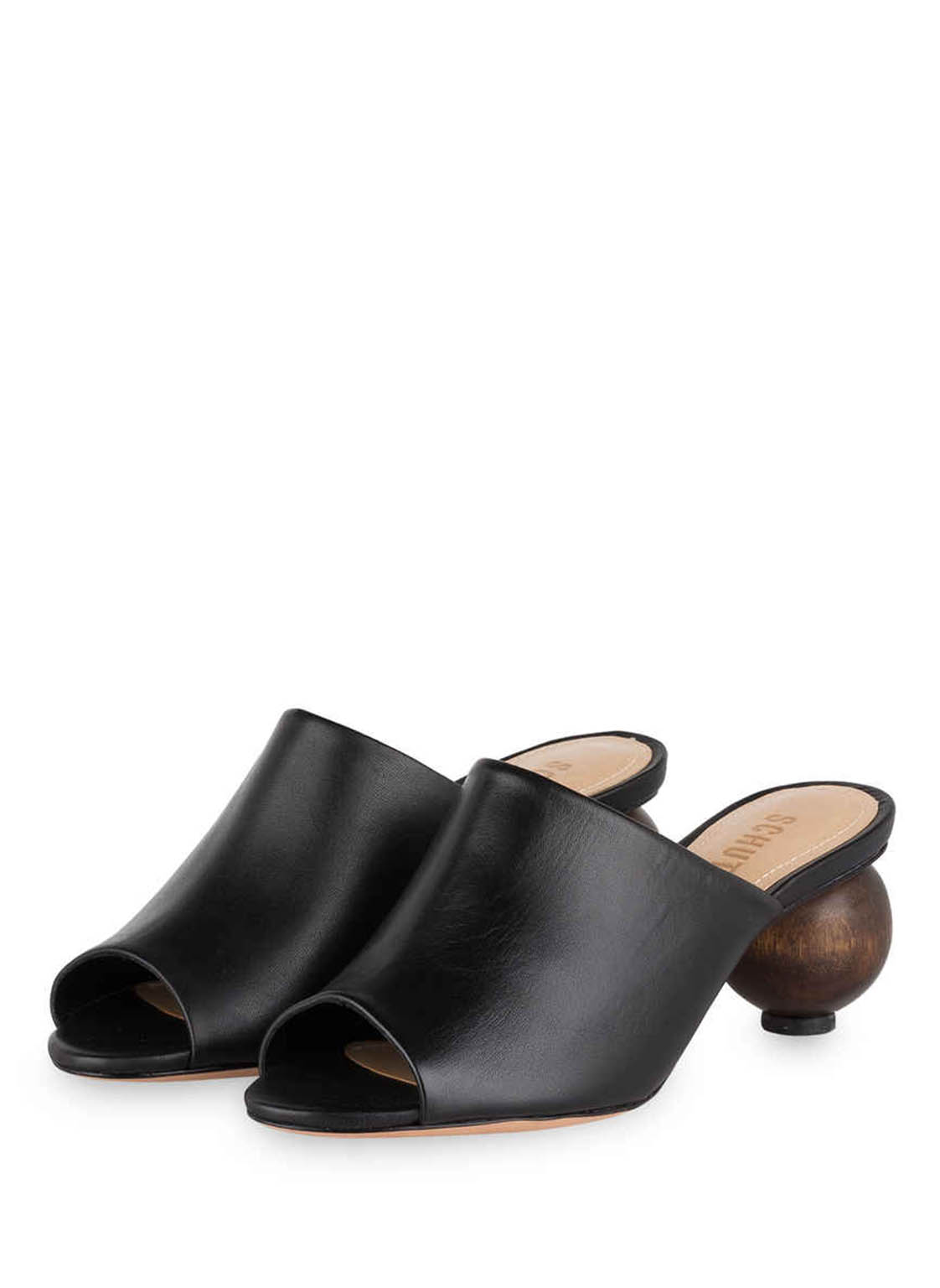 schwarze Mules