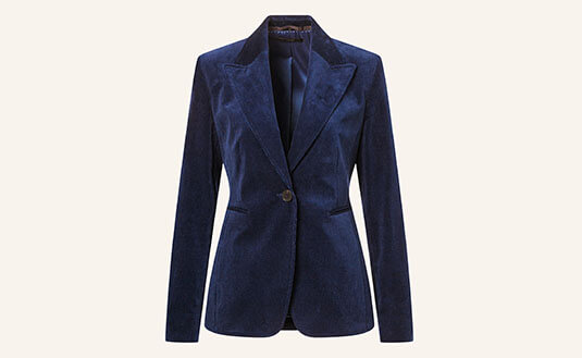 Dunkelblauer Blazer für Damen