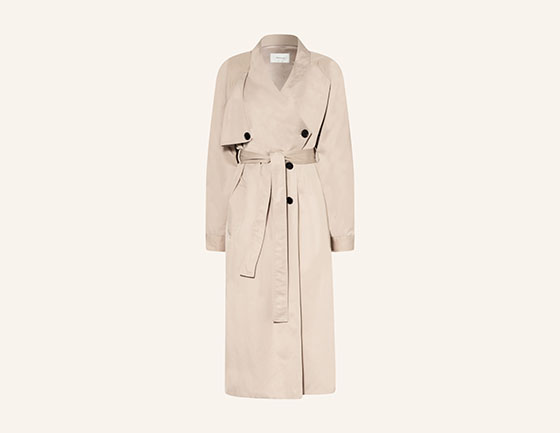 beiger Trenchcoat