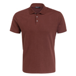 Braunes Poloshirt