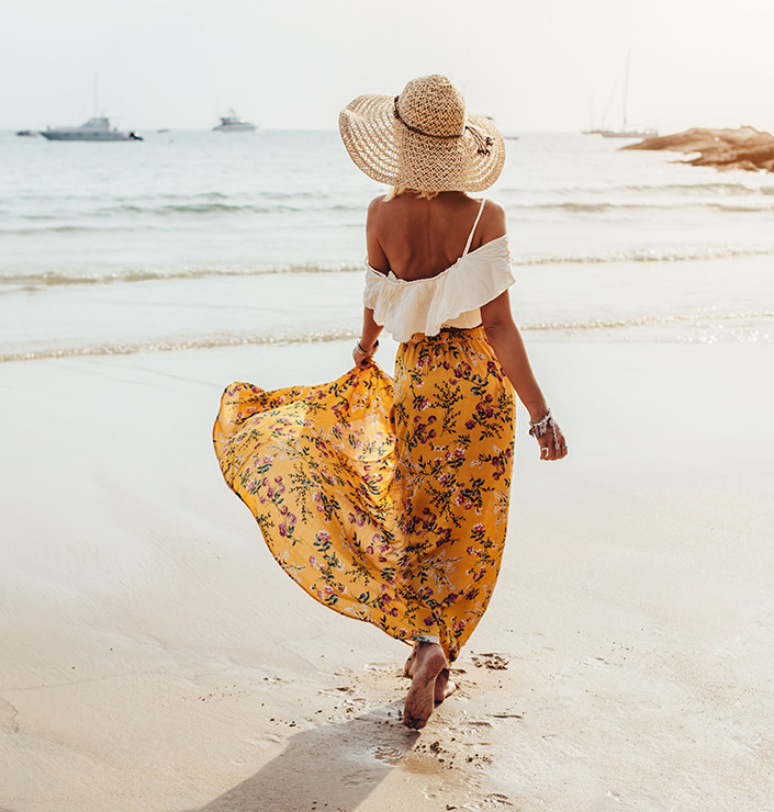 Styling-Helfer für lässige Sommer- 
Strandfrisuren