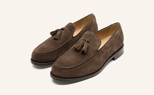 Braune Loafer für Herren